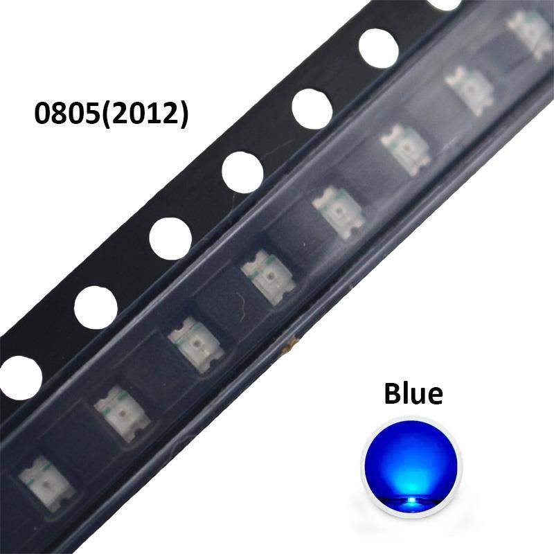 SMD LED 0805 Blue Ultra Bright Light Emitting Diode LED Lamp [100pcs Pack]